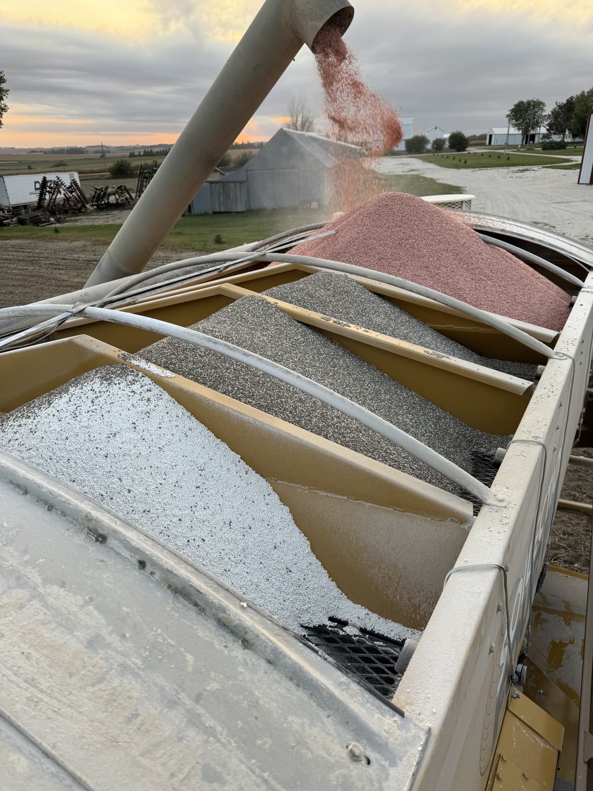 Bollmeyer Inc. dry fertilizer bins and spreader